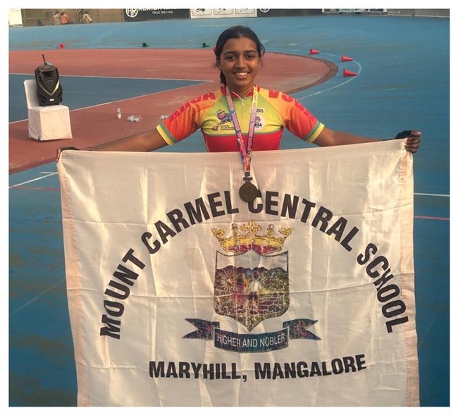 Jesnia Correa of Mount Carmel Rolls to Victory in Roller Skating at SGFI Nationals
