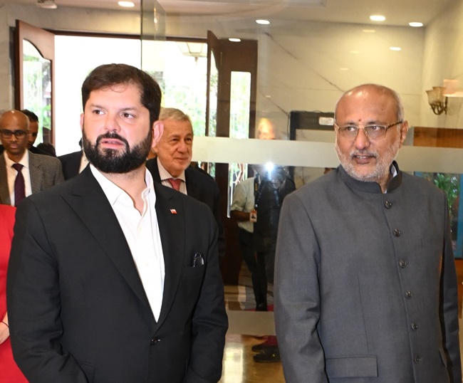 Chile can serve as India’s Gateway to South America: President Gabriel Boric Font