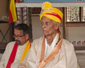 Kannada Sahitya Parishad Kaup Unit Honours Santoor Vittal Joisa