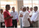Mangaluru: MLA Lobo & DC Ibrahim review progress of building new Lady Goschen Hospital