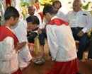 Maundy Thursday Observed in Udupi with Devotion