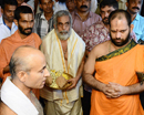 Udupi: Mass prayers offered for rains & peace in society at temples in city