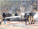 Mangalore: LPG tanker fire kills 8 near Perne