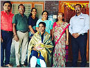 Milagres College Felicitated Ms. Swathi Poojary, MCOM rank holder at Minister Kota Srinivas P