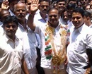 Kundapur: Congress Candidate Gopal Poojary submits Nomination from Byndoor