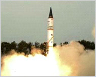 Agni-V, India’s first ICBM test-fired successfully