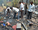 Udupi: Labourer’s 18 huts burnt in Chitpadi