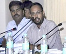 Udupi: DC Dr Reju Briefs Media on Preparations for Free & Peaceful Voting in Upcoming Elections