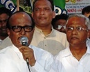 M’lore: Congress Veteran Janardhan Poojary leads Walkathon in Support of J R Lobo in city