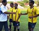 Goa: Labour Minister Turns Goalkeeper, Wins match and Hearts of Quepemkars