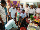 Udupi: In a first, Pamboor parish Vincent De Paul Society wash feet of parish priest on Easter