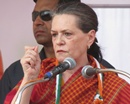 Mangalore: UPA Chairperson Sonia Gandhi address mega Public Meeting in City
