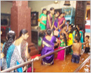 Kundapur: Floods surge on Brahmi Durgaparameshwari Temple, Kamalashile