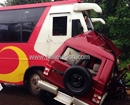Udupi: Bolero driver dies in collision of Express bus at Padubidri, NH 66