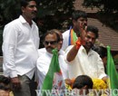 The BSR Congress Swabhimani Sankalpa Yatra Reaches Mangalore