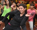 Actress Kajal Aggarwal raises the fitness bar at Gold’s Gym Zumba Master Classes