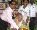 Udupi: RCI – Shirva Honors Freedom Fighter 95-Year-Old B Laxminarayan Sharma
