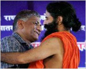 Former Army chief Gen VK Singh joins Ramdev’s protest, calls government ’property dealer