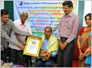 Udupi: National Awardee Artist Upadhyaya Moodubelle felicitated