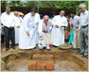 Mangalore: Bishop lays foundation for 28 houses