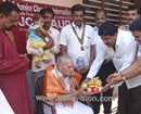 Udupi: JCI – Kaup Felicitates Veteran Freedom Fighter 95-Year-Old Laxminarayan Sharma