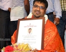 Udupi:  Konkani Writer MelwinKolalgiri conferred with Kittall ’YuvaPuroskar’ in a glitte