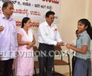Moodubelle: Scholarships distributed to needy students in Jnanaganga PU College