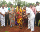 Padubelle: Foundation stone for new Mid-day meal  facility laid at Sri Narayanaguru School