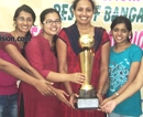 Mangalore: SJEC Women Chess Team wins VTU Inter-Zone Tournament
