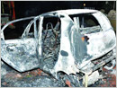 M’lore: Bajarang Dal Activists Set ablaze Car, Seriously Assault Hindu Jagaran Vedike Activist