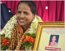 Mrs. Hilda Aranha given warm send off on her retirement as teacher of St. Lawrence High School, Moodubelle Mrs. Hilda Aranha given warm send off on her retirement as teacher of St. Lawrence High School, Moodubelle