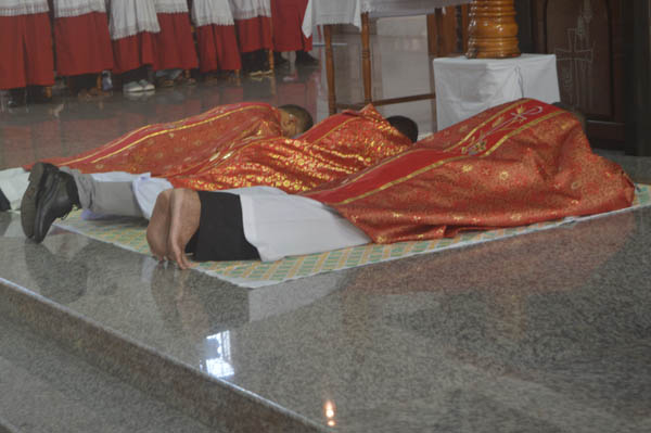 Good Friday Service Conducted in St. Lawrence Church, Moodubelle with great devotion