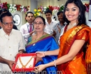 Udupi:  Miss South India Abhishika Shetty inaugurates artistic jewellery display at Malabar Gold & D