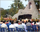 Udupi/M’Belle: Feast of Our Lady of Lourdes celebrated with devotion and candle light procession