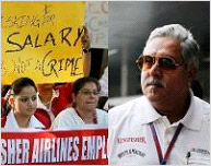 Mallya surprises Kingfisher staff with month’s salary