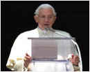 Emotional Pope celebrates final Sunday prayers