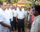 Udupi: Minister Vinay Kumar Sorake visits family of Missing Boy at Pamboor