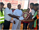 Udupi/M’Belle: Dandatheertha High School Kaup Volleyball team lifts Mercy Trophy 2016