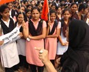 Udupi: ABVP Leads Protest Rally Demanding Justice for Rape Victims Soujanya and Damini