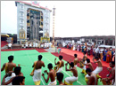 Karkala witnesses grand start to 10-day Mahamasthakabhisheka