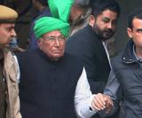 Chautalas sent to jail for 10 years, supporters throw bombs