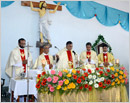Udupi: Kuntalnagar parishioners celebrate annual feast with great devotion and fervor