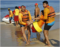 Lifeguards save one more at Panambur beach