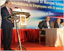 Manipal University students, employees feted