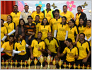 Abu Dhabi Karnataka Sangha reign supreme in KCO throwball tournament