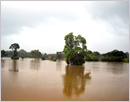 Moodubelle: Heavy rains throughout the day cause floods in low-lying areas