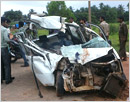 2 killed in car-bus collision at Jeppinamogaru
