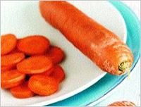Health benefits of a carrot