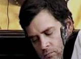 Footages of Rahul with eyes shut in LS goes viral on social media