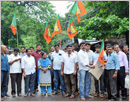 Mangalore: Minister D V Sadanand’s maiden Railway Budget; Celebrations in city